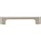 Jeffrey Alexander 128 mm Center-to-Center Satin Nickel Asymmetrical Leyton Cabinet Pull 286-128SN - alternate 5
